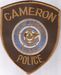 Cameron Police Patch (TX)