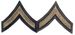 Unissued 1942 Pattern Chevrons - PFC (Private First Class)
