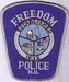 Freedom Police Patch (NH)