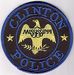 Clinton Police Patch (blue edge) (MS)