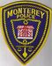 Monterey Police Patch (yellow edge/embroidered) (CA)