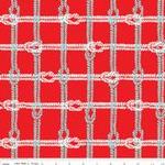 Maritime Knotty Plaid - C3294 - Red