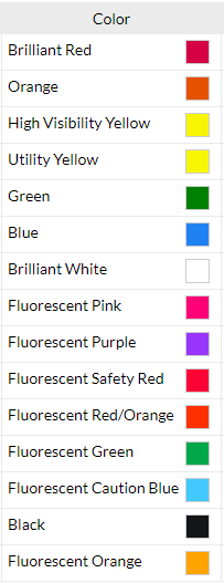 Krylon Color Chart