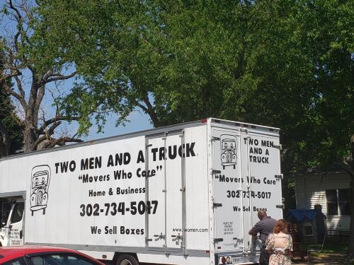 Two men and a Truck